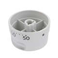 Control Knobs - 3550454163 Knob thermostat inox 0-275 [Electrolux Aeg]